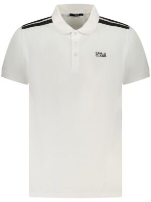 CAVALLI CLASS POLO MANICHE CORTE UOMO BIANCO