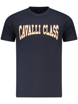 CAVALLI CLASS T-SHIRT MANICHE CORTE UOMO BLU